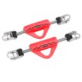 thumbnail image 1 of M Buder 2PCS Correa de Resorte para Aleta de Buceo Acero Inoxidable Doble Uso Talla M Rojo (33 cm / 13 inches), 1 of 9
