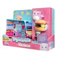 thumbnail image 1 of Squishville Eats 'n Treats Deluxe Play Scene Ensemble de jeu moyen, 1 of 8