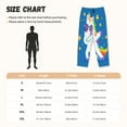 thumbnail image 4 of Bixox Women's Cool Unicorn Star Golden Patterned Pajama Pants Loungewear, 4 of 5