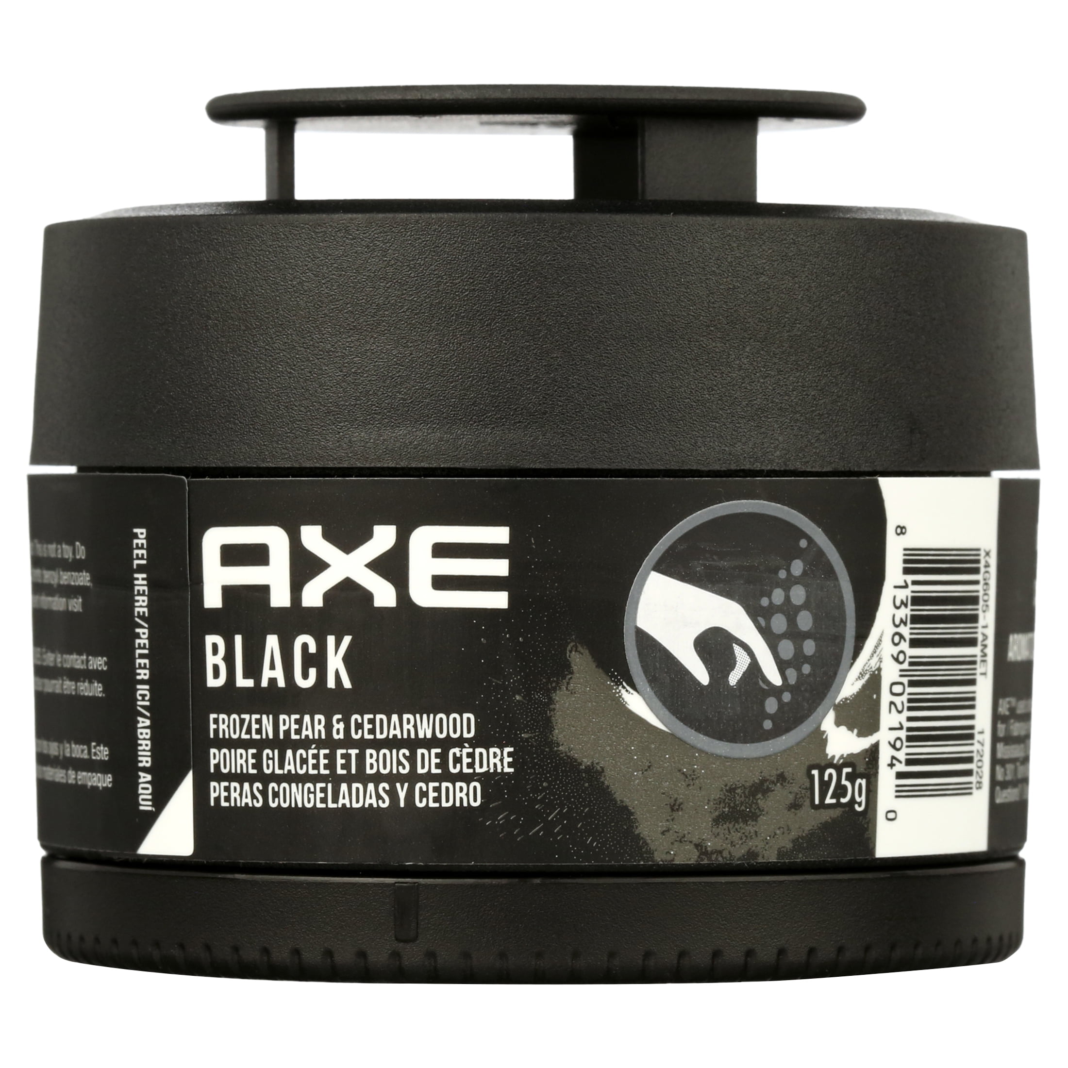 (2 pack) AXE Gel Can Car Air Freshener (Black Scent, 1 Pack)