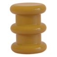 thumbnail image 4 of DOLITY Sofa Side Table Creative Nordic Cream Stool for Bedside Yellow, 4 of 9