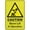 Warning Sign 2, variant on Caution Broken Glass Only Sign, 8"x12" Rustproof Aluminum Metal Sign, Multicolor Waste Sorting Signage