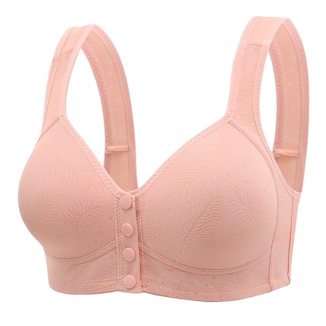 Saving Clearance 2025!Womens Plus Size Bras,,Woman's Embroidery Thin Style Ventilate Large Size Bra Without Steel Rim