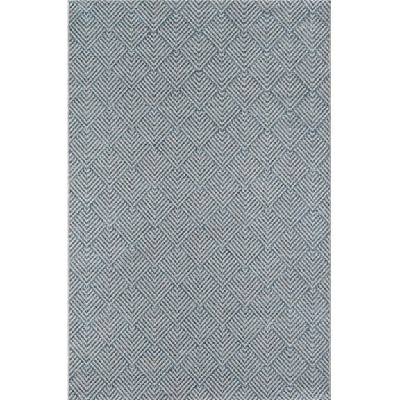 Momeni Como Indoor Outdoor Rug, 2' X 6', Blue