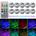 thumbnail image 3 of liraijei Multicolor Light LED Car Accessories Atmosphere Lights Lamp w/ Remote Control B6H3, 3 of 9