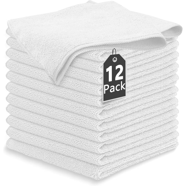 Trapos de Cocina, Paños de Microfibra, Cleaning Cloth, Toallas de Microfibra Limpieza, Súper Absorbente, Lavable y Reutilizable, Trapo Microfibras para Cocina, Automóvil, Vidrios