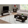 thumbnail image 3 of Monarch Specialties TABLE Basse - Expresso / TAUPE Bois Récupéré-Look, 3 of 5