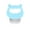 Blue, variant on 4 inch Pet Deshedding Comb, Cat Ear Shaped Floating Fur Remover, Gentle Cleaning Grooming Brush for Dog Cat Shedding Hair Care
