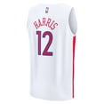 thumbnail image 3 of Men's Fanatics Tobias Harris White Philadelphia 76ers Fastbreak Jersey - City Edition, 3 of 3