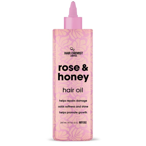 Hair Chemist Rose & Honey Hair Oil 8 oz.
