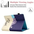 thumbnail image 3 of Universal 8 Inch Tablet Case with Card Holder, Allytech Folio Stand Wallet Pen Holder Case for Galaxy Tab A 8/Tab S2 8.0/ Tab E 8.0/ Onn 8 inch tablet/ Voyager 7 and 7.5-8.5" Tablet, Sleepy Cat, 3 of 5