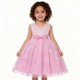 thumbnail image 3 of Easter Christmas Dresses for Little Girls Toddler Kids Flower Girl Dress Size 7 8 Years Teen Elegant Party Paegant Princess Birthday Formal Ball Gown Fairy Dresses, 3 of 4