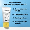 thumbnail image 2 of e.l.f. Cosmetics Suntouchable! Invisible Sunscreen SPF 35, 2 of 8