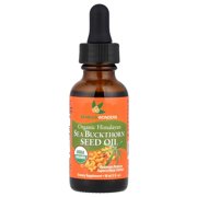SeabuckWonders Organic Himalayan Sea Buckthorn Seed Oil 1 fl oz Liquid
