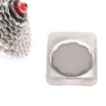 thumbnail image 5 of Nimomo Arandela de Volante de Bicicleta Cassette Espaciador Arandela de Auriculares de Bicicleta de Aleación de Aluminio Arandela de Soporte Inferior para Bicicleta de Carretera de Montaña (1,85 mm), 5 of 5