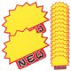thumbnail image 1 of OUNONA 100Ud Etiquetas Precio Amarillas Para Señalización De Venta En Y Negocios, 1 of 6