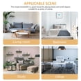 thumbnail image 3 of ORDDIART 1Pcs Streamlined Bookcase White Wooden Multi Layer Storage for Bedroom, 3 of 7
