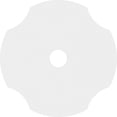 thumbnail image 4 of 34"OD x 5"ID x 11 3/4"C x 1"P Percival Architectural Grade PVC Contemporary Ceiling Medallion, 4 of 11