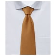 thumbnail image 2 of Jacob Alexander Men's Woven Subtle Mini Squares Pre-Tied Clip-On Neck Tie - Vegas Gold, 2 of 8