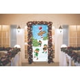 thumbnail image 2 of My Door Decor 285906XMAS-013 36 x 80 in. North Pole Elves Christmas Front Door Mural Sign Banner Decor, Multi Color, 2 of 2