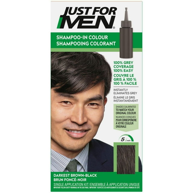 Shampoing colorant Just For Men Brun/noir foncé H-50