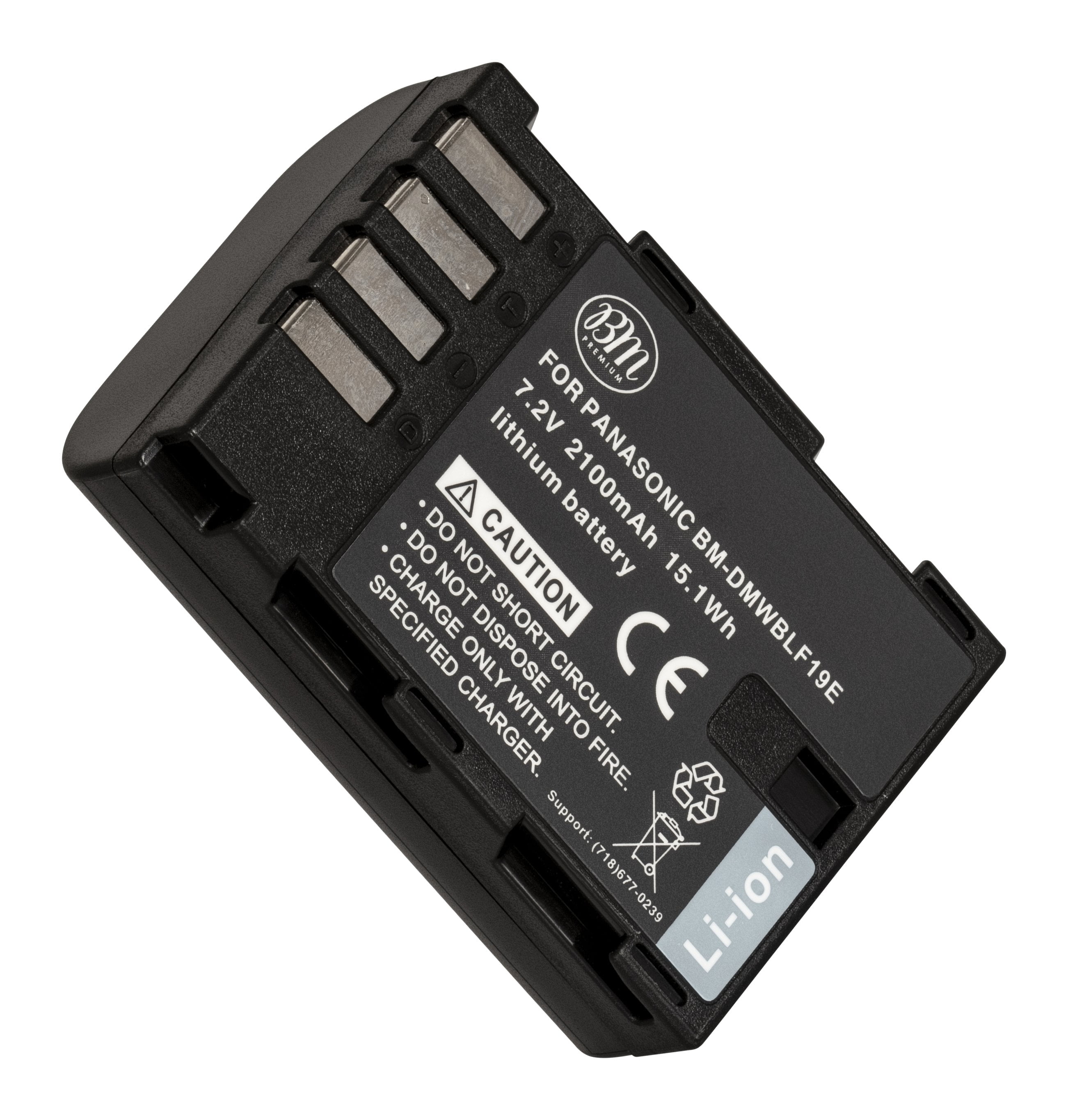 DMC-GM5KK Digital Camera Battery 2 Pack for Panasonic Lumix DMC-GM5 