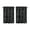 Halloween-themed332, variant on 2 PCS Halloween Window Curtains Featuring Ghost and Skeleton Pattern, Spooky Cute Rod Pocket Kitchen Panels 27.5x36in(70x90cm) Kitchen Curtains