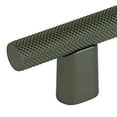thumbnail image 4 of Schaub And Company 211092-MB Monza 2" Diamond Knurled Urban Modern Industrial T Bar, 4 of 7