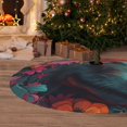 thumbnail image 6 of Yiaed Colorful Flower Dog A Print Christmas Tree Skirt , Tree SkirtsTree Mat for Christmas Winter Holiday Indoor Decorations-30", 6 of 7