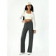 thumbnail image 4 of Pantalones de yoga DLOODA para mujer, pernera ancha y cintura alta, color gris, 4 of 6