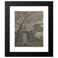 thumbnail image 2 of Anthonie Waterloo 15x18 Black Modern Framed Museum Art Print Titled - A House Near a Bridge (17th Century), 2 of 5