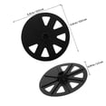 thumbnail image 2 of CIMAXIC 20Pcs Bike Wheel Cover Plastic Black for Mountain Biking Use, 2 of 6