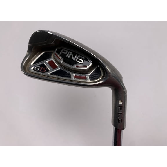 Pre-Owned Ping G15 Single 7 Iron White Dot 3* Up AWT Stiff Steel Mens RH