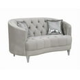 thumbnail image 3 of Avonlea 2-piece Tufted Living Room Set Grey, 3 of 4