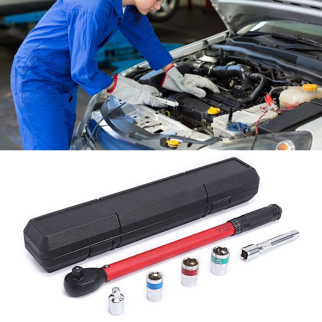 Zeiwohndc Automotive Torque Wrench Set with Ergonomic Grip for Comfortable Long Terms Use