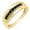 10K Yellow Gold, variant on Collection Round White Diamond Nine Stone Groom Traditional Anniversary Wedding Band for Men (0.23 ctw, Color I-J, Clarity I2-I3) in 10K White Gold, Size 9.5
