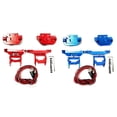 thumbnail image 4 of Baohd RCGOFOLLOW Aluminum Alloy Front Rear Bumpers Anti-collision Board Rc Front Rear Bumpers Anti-collision Board For 1/18 Latrax Red, 4 of 6