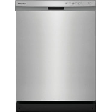 Frigidaire 24" Dishwasher, Front Control, Stainless Steel