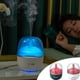 thumbnail image 1 of Humidificador grande para habitación y difusor de aceites esenciales - 260mL silencioso 30dB, niebla ajustable, boquilla 360°, luz nocturna - blanco/verde, 1 of 7