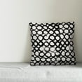 thumbnail image 2 of Creative Products Ink Circles in Black 16x16 Spun Poly Pillow, 2 of 2