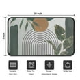 thumbnail image 5 of Green Boho Geometric and Plant Pattern (4) Door Rugs,Washable Non Slip Door Mats Indoor,Decorative Door Mats,Entry Mat Indoor for Entrance,Bedroom,Kitchen,Bathroom,30"x17", 5 of 6