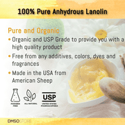 Lanolin 5 lbs. 100% USP Grade Anhydrous