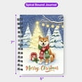 thumbnail image 5 of Merry Christmas Shiba Inu Snowy Winter with Gifts Tree Decorations Spiral Bound Journal Shibas Dog Lovers Gifts Idea 5x7in Spiral Notebook - 12020, 5 of 5
