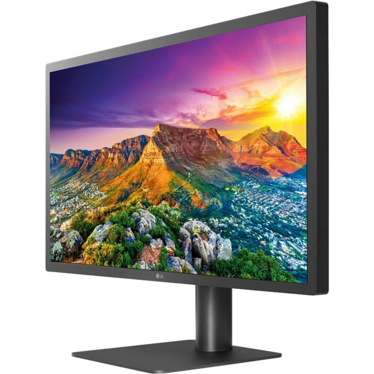 LG UltraFine 24MD4KL 24" 4K LCD Monitor, 16:9, Black -