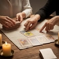 thumbnail image 6 of Tarot Cards Classic Tarot Cards Deck with Illustrated Major and Minor Arcana for Divination and Card Reading Activities, 6 of 8