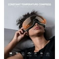 thumbnail image 6 of Eye Massager with Heat & Compression, Bluetooth Music Rechargeable Eye Heat Massager for Relax and Reduce Eye Strain Dark Circles Eye Bags Dry Eye Improve Sleep, Black, 6 of 6