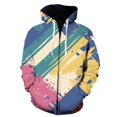 thumbnail image 1 of Sudadera con capucha con estampado 3D de grafiti para hombre, mujer y niño, ropa de calle informal con cremallera, 2024, 1 of 6