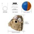 thumbnail image 3 of Rechargeable Interactive Dog Toy Motion Activated Vibrating Bouncing Jump Ball Bit Resistant Squeaky Wiggle Plush Toy, 3 of 11