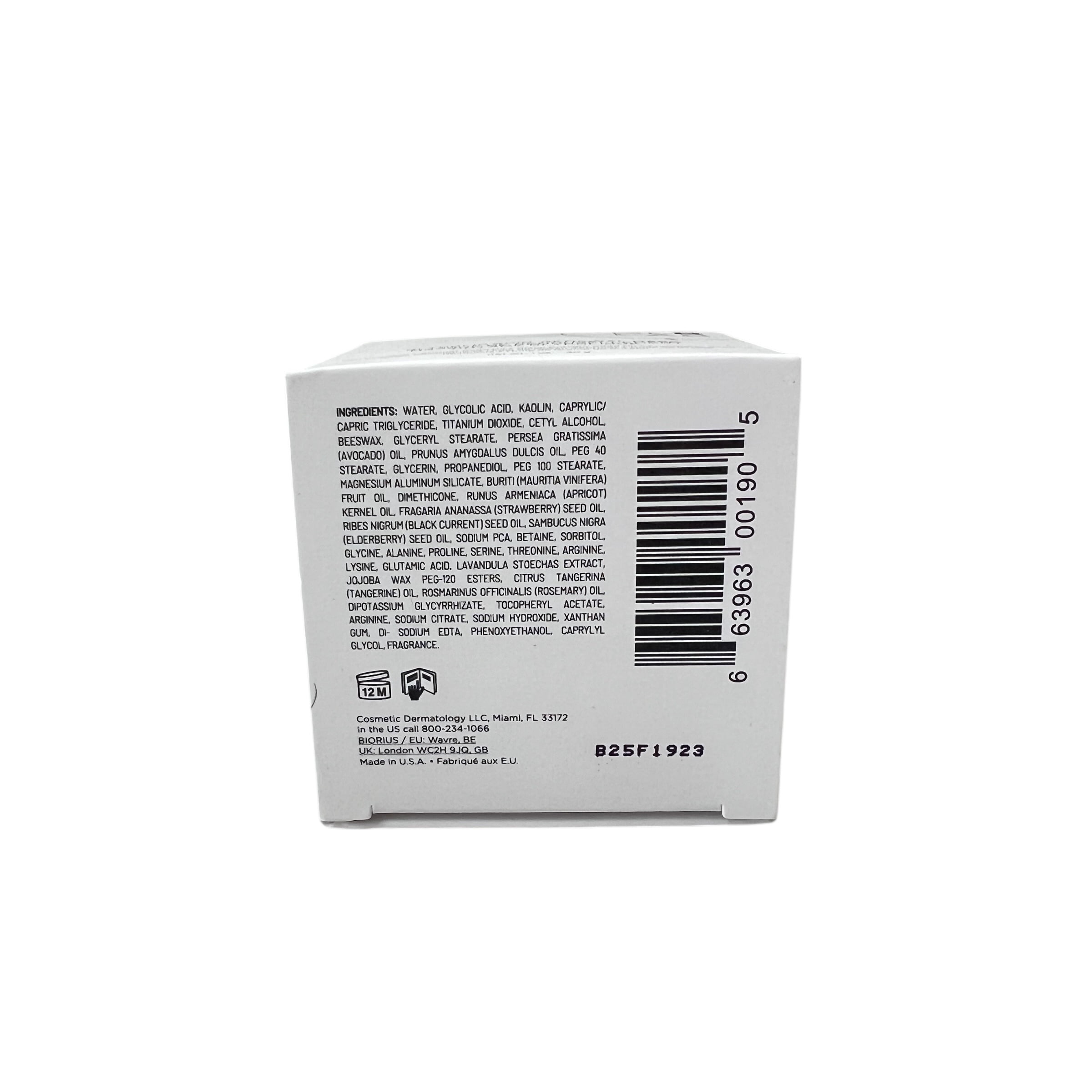 Dr. B Lab Glycolic Acid Renewal Mask 1 oz
