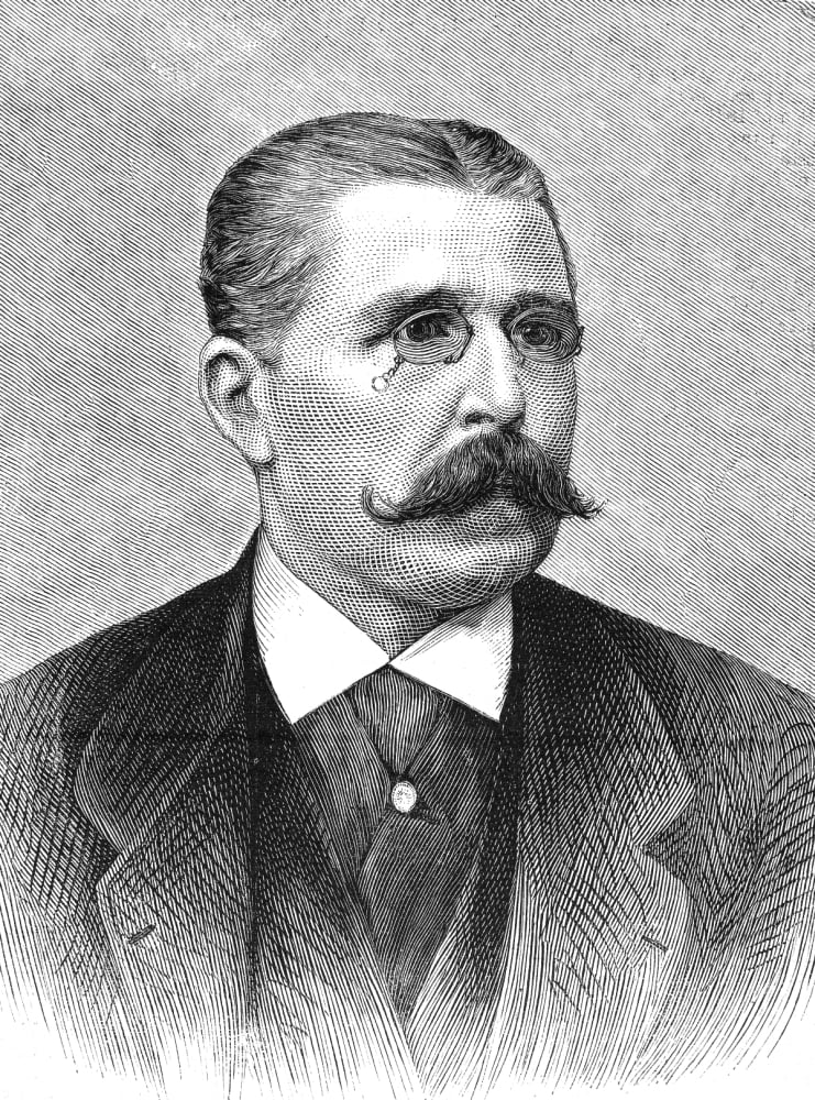 Luigi Palma Di Cesnola N(18321904) American (ItalianBorn) Army Officer And Archaeologist Wood